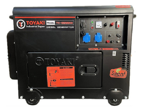 Generador Diesel Insonoro Monofasico 8 Kva Toyaki