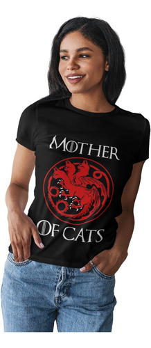 Playera Mother Of Cats (madre De Gatos) Game Of Thrones