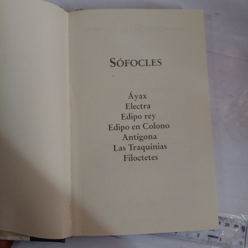 Obras Selectas Sófocles (Usado)