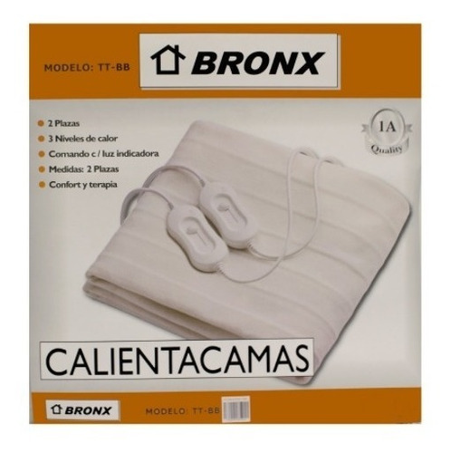 Calientacama Bronx 2 Plazas