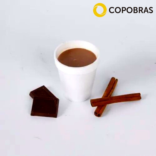 25un Copo Térmico Isopor 120ml P/ Bebidas Chá Café Copobras