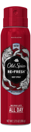 Old Spice Red Zone Spray Corporal Para Hombre, 3.75 Onzas, .