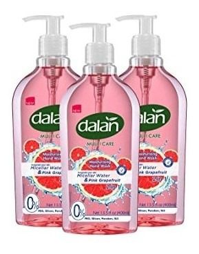 Jabon Liquido Dalan Micelar Pink Grapefruit Pomelo Rojo 400m