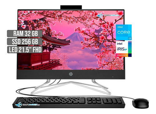 Todo En Uno Hp Intel Core I3 1215u Ssd 256gb + Ram 32gb