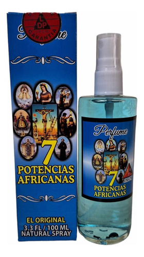 Loción Santera 7 Potencias Africanas Esotérica 2 Pzas 