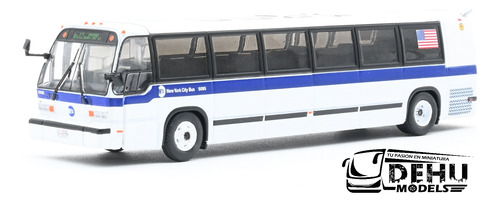 Autobús Escala 1/87 Tmc Rts Transit Bus New York Mta 87-0395