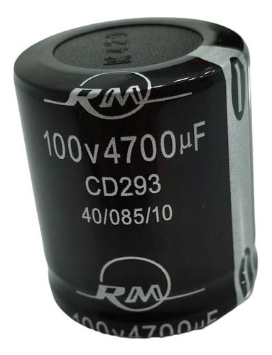 4700uf 100v Capacitor Condensador Filtro 105ºc