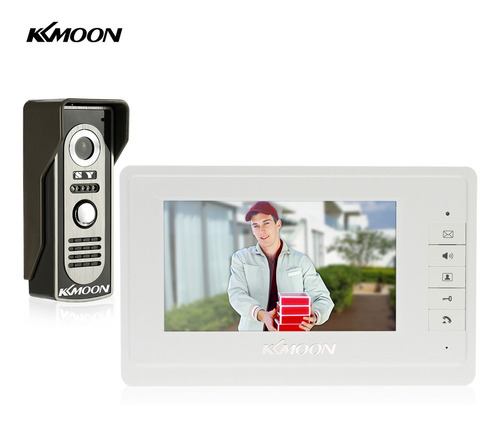 Kkmoon 7 Sistema De Videoportero Con Cable Intercomunicador 