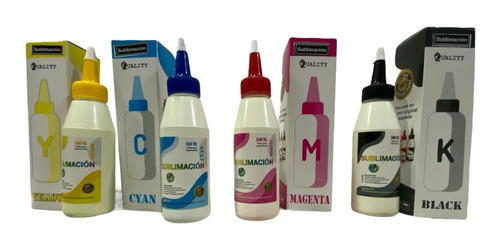 Tinta Sublimacion Alta Calidad Para Epson X 100 Ml X4