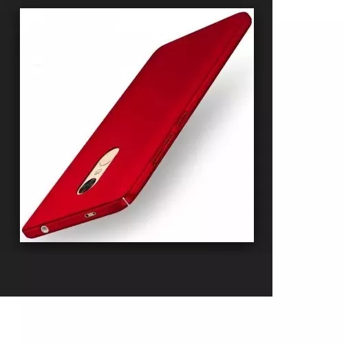 Funda Silicona Superior Xiaomi Redmi 4 Global Rojo