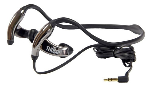 Thump Thump Rap Auriculares Deportivos Impermeables Negros