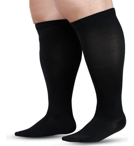 Calcetines De Compresión De Nailon Para Pantorrillas Anchas