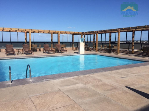 Imagem 2 de 10 de Flat Residencial À Venda, Cabo Branco, João Pessoa. - Fl0061