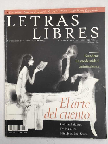 Letras Libres. El Arte Del Cuento. Num. 33. 2001. Septi