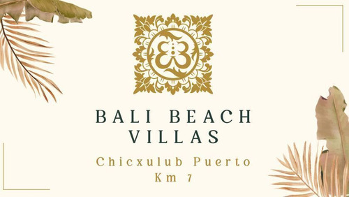 Preventa Exclusivas Villas En El Km  Dorado De Chicxulub