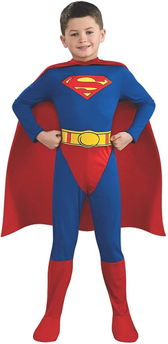 Rubie S Dc Comics Niño Traje De Superman Niño S