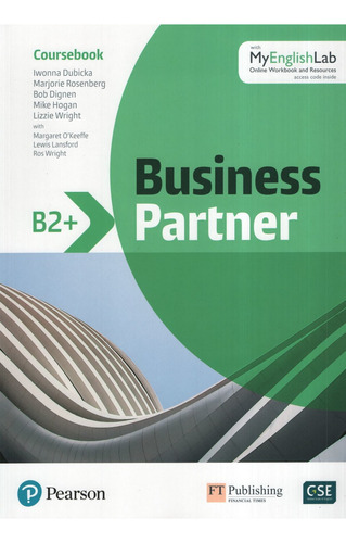 Business Partner B2+ - Student's Book + My English Lab, De O'keefe, Margaret. Editorial Pearson, Tapa Blanda En Inglés Internacional, 2019