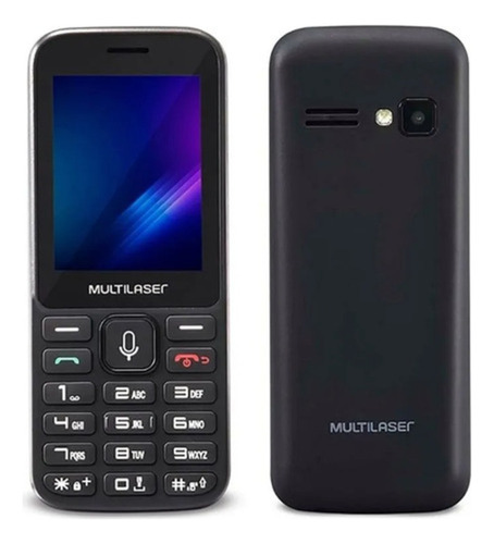 Celular Telefone Multi Zapp Ii 2,4 Pol Para Idoso Sistema Ki