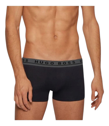 Boxer Trunk Hugo Boss 3 Pack Calzoncillos Hombre Algodón