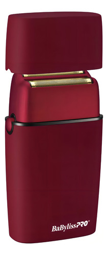 Afeitadora Babyliss Red Shaver Fx02 Doble Cabezal Dual Voltage Con Bolsa