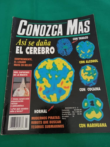 Revista - El Cerebro - K K K ; Capuchas De La Muerte - Mayas