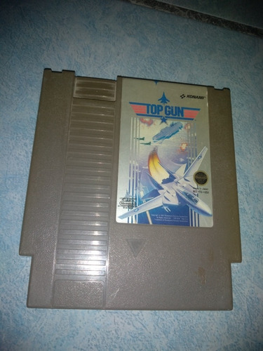 Nintendo Nes Video Juego Top Gun Vintage Original Físico