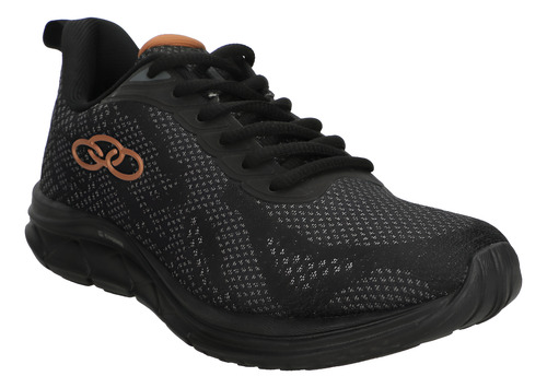 Zapatillas Olympikus Citrus 2-258 Negro C/bronce
