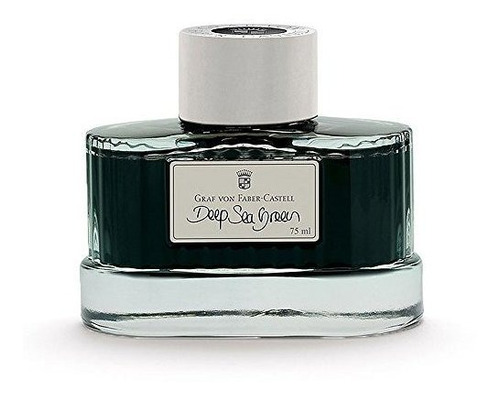 Graf Von Faber-castell Pluma Tinta, 75ml, Deep Green Sea (fc