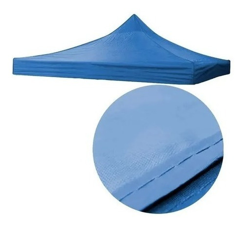 Imagen 4 de 9 de Lona Carpa Repuesto Toldo Plegable 3x3 Mts Jardin