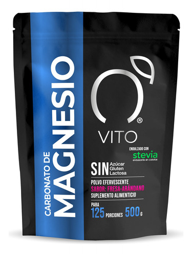 Magnesio | Bebida Antiestrés En Polvo | Doypack 500g | Vito