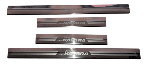 Zócalos Pisantes Maxliner Aluminio Nissan Np300 Cromado