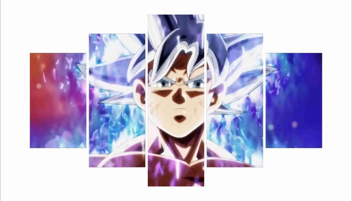 Cuadros Decorativos Goku Ultra Instinto Vegeta Dragon Ball Z | Cuotas sin  interés