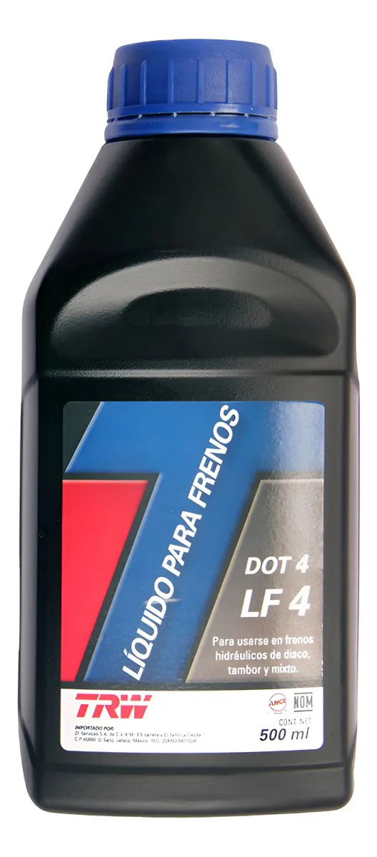Liquido Frenos Hidráulicos Trw Dot 4 Disco/tambor 500ml