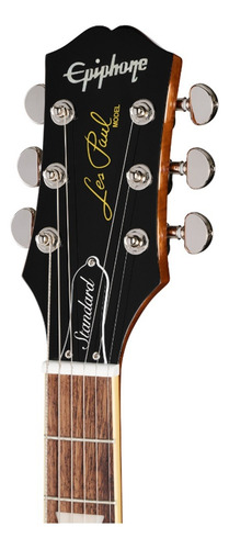 Guitarra Eléctrica EpiPhone Standard 60s Figured Rosa Funda Color Fucsia Orientación De La Mano Diestro