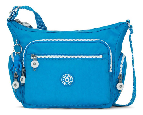 Bolsa Crossbody Kipling Ki2532k89 Diseño Liso  Eager Blue