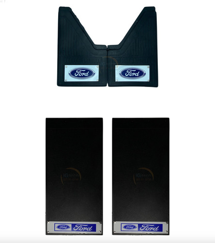 Kit Loderas Ford Pick Up Cabina Chasis Estaquita Larga 4 Pcs