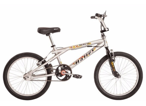 Bicicleta Bmx Freestyle Halley 16300 Rodado 20 Cromada