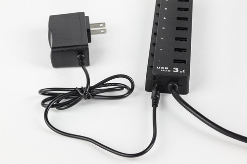 Core Device 8-port Usb 3.0 Hub Negro (4 X 3,0 + 3 X 2,0 + 1