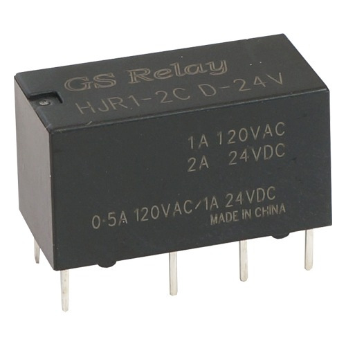 Relay (rele) Tipo H J R 1-2-c  24volt- 1 Amper -2 Inversores