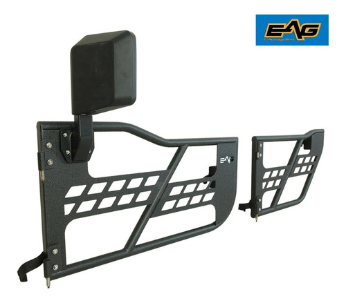 Con Espejos Kit 4 Puertas Tubulares Jeep Jk 07-18 Wrangler 