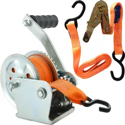 Comprar Guincho Com Catraca Manual + Cinta De Amarração no Mercado Livre