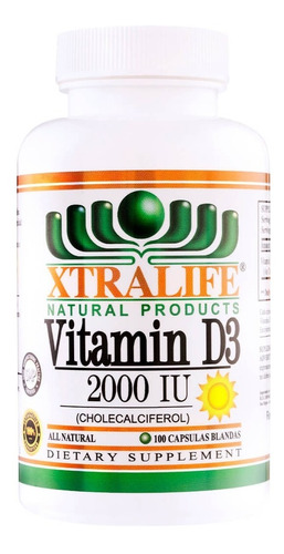 Vitamina D3 - 100 Cápsulas - (distribuidor Autorizado)