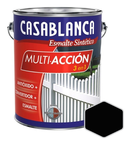 Casablanca Multi-acción 3 En 1 | Negro | 4lt