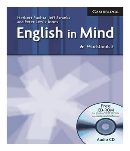 English In Mind 5   Workbook With Audio Cd Rom: English In Mind 5   Workbook With Audio Cd Rom, De Puchta, Herbert. Editora Cambridge, Capa Mole, Edição 1 Em Inglês