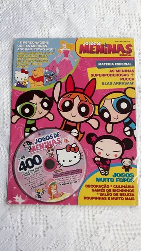 Cd De Jogos De Meninas, Superpoderosas + Pucca, 400 Games