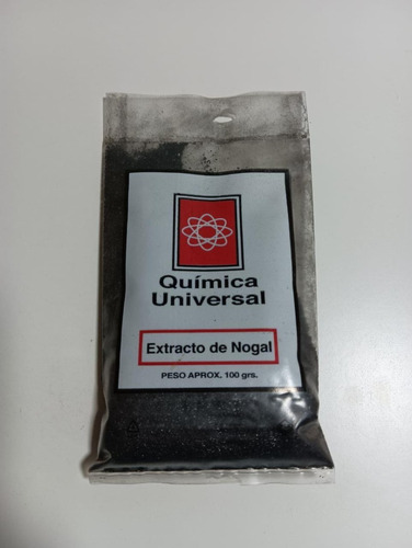 Pack 3 Bolsas 100gr. Extracto De Nogal Quimica Universal