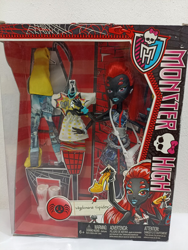 Wydowna Spider Monster High Mattel (Usado)