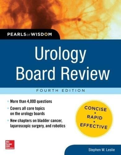 Libro: Urology Board Review Pearls Of Wisdom, Fourth Edition