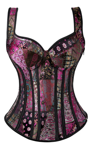 Corset Victoriano Mujer Cinturilla Colombiana Lenceria