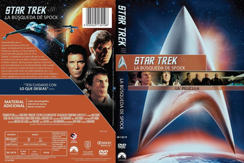 Viaje A Las Estrellas 3 - En Busca De Spock - 1984 - Dvd
